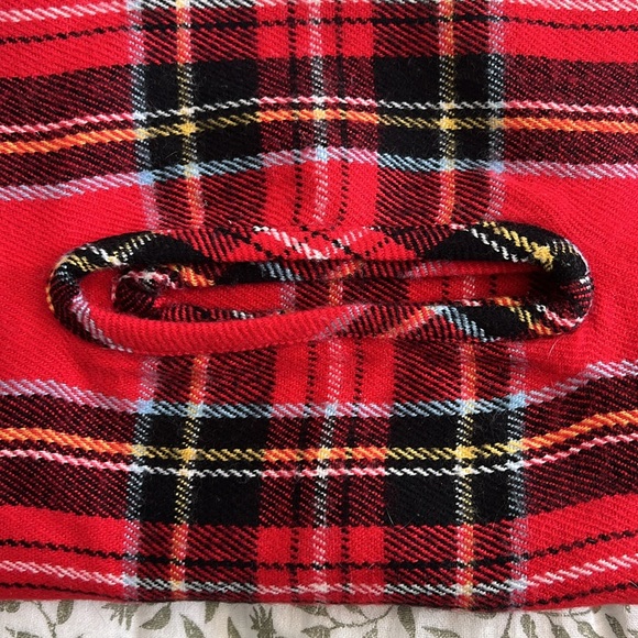 JCrew plaid wrap with arm holes - Picture 5 of 5